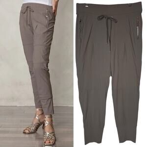 Raffaello Rossi The Candy Pant Taupe Travel Pants Joggers size 40 / US 10